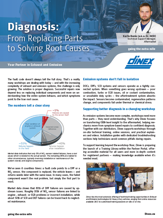 Diagnosis: From Replacing Parts to Solving Root Causes