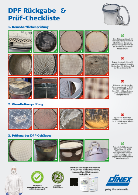 DPF Return & Inspection Poster