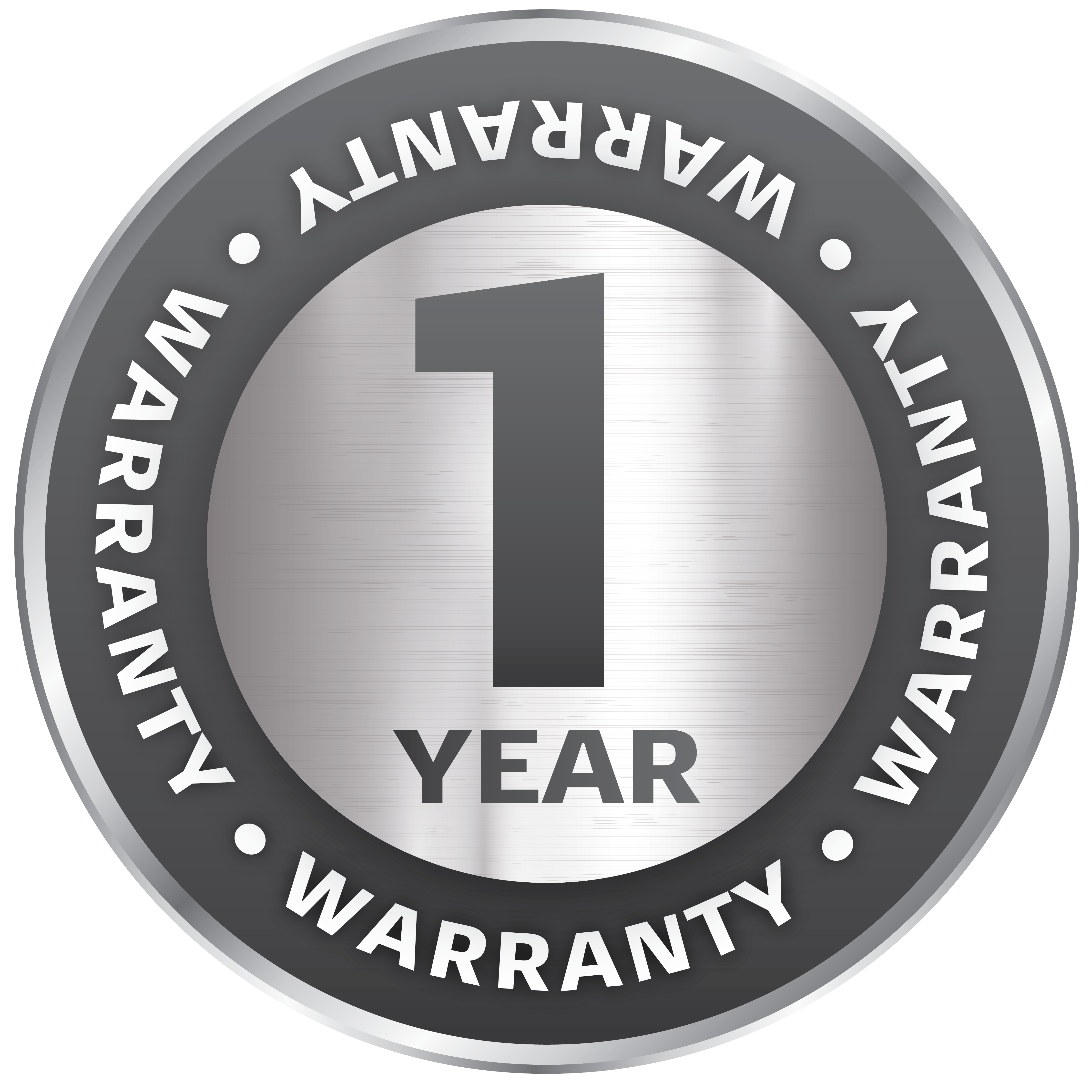 1 Year Warranty Logo