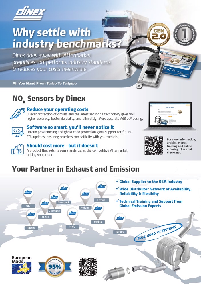 NOx Sensors für Truck/Bus (Europe)