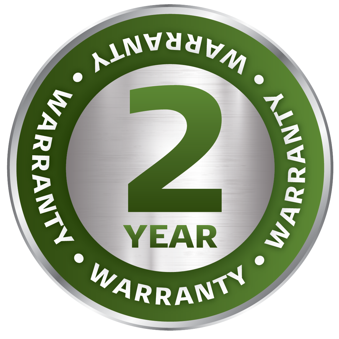2 Year Warranty