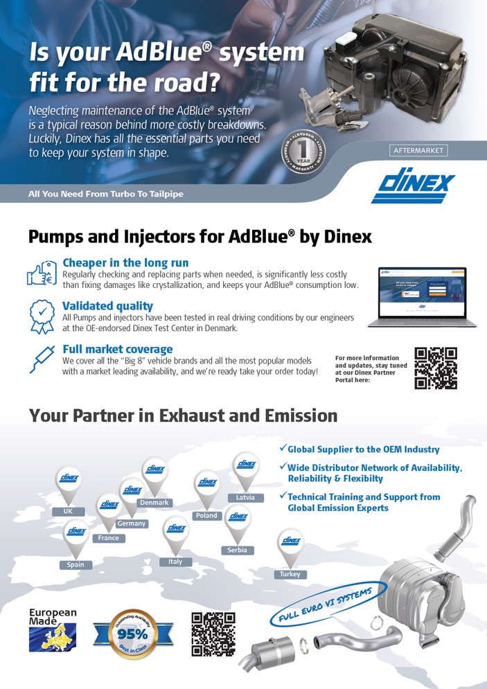 AdBlue® Pumps, Injectors & Accessories (Europe)