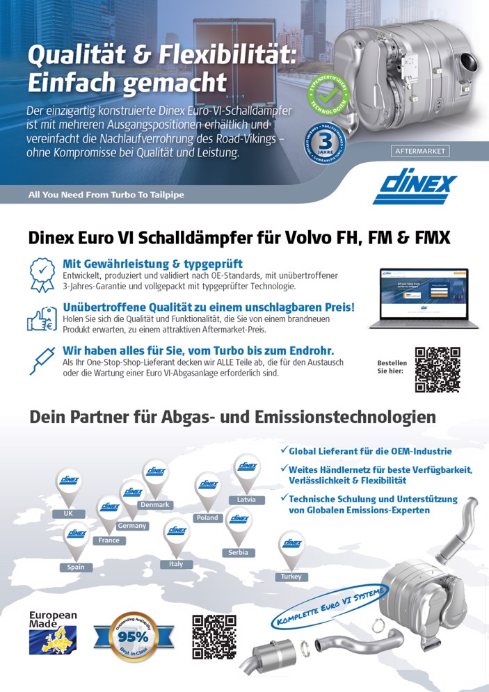 Euro VI Silencer für Volvo FM/FH